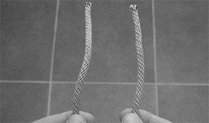 تکنیک گره زنی طناب مربع - Square Knot